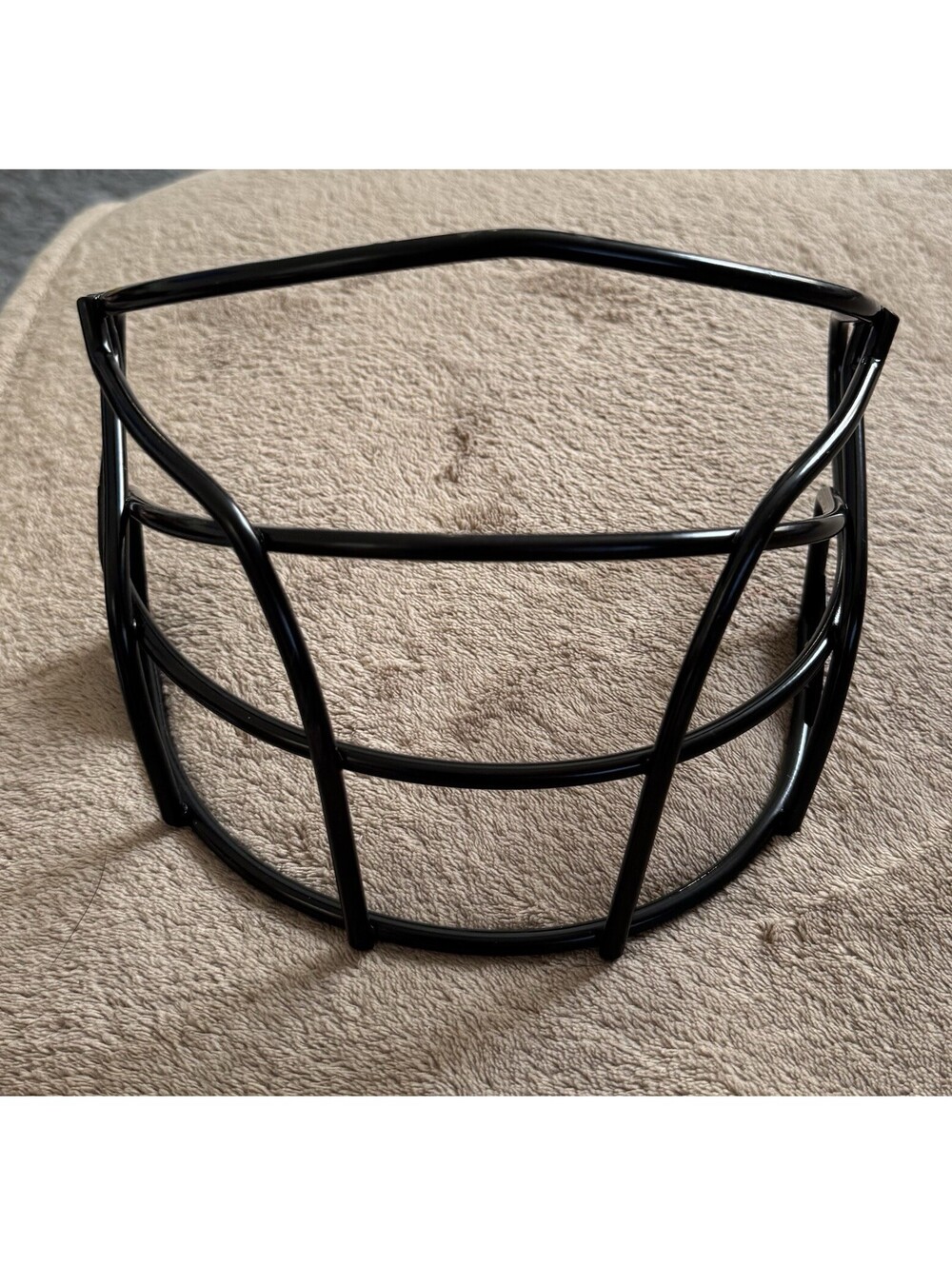 Adidas Black Steel Helmet Face guard / Facemask- DSG-60w-CKEU NOCSAE Certified